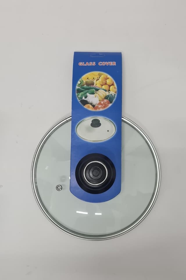 מכסה זכוכית לסירמחבת עם ידית פלסטיק 20 ס"מ קונים רק באטרקציה מהיבואן לצרכן