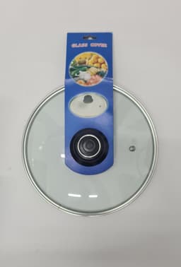 מכסה זכוכית לסירמחבת עם ידית פלסטיק 22 ס"מ קונים רק באטרקציה מהיבואן לצרכן