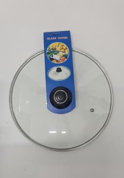 מכסה זכוכית לסירמחבת עם ידית פלסטיק 30 ס"מ קונים רק באטרקציה מהיבואן לצרכן