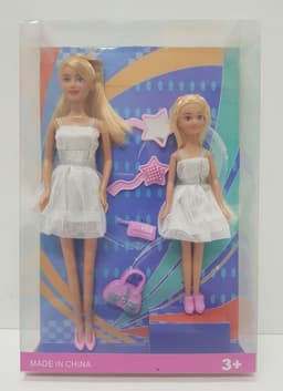 זוג בובות אופנה במבחר צבעים באטרקציה אונליין מהיבואן לצרכן