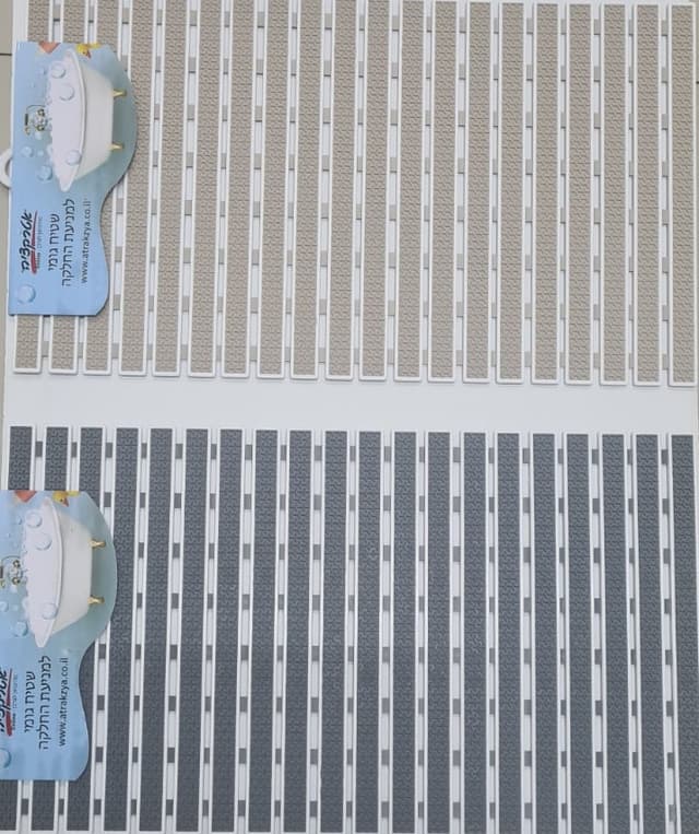 שטיח פלסטיק קשיח דגם פסים עם ואקום למניעת החלקה קונים רק באטרקציה מהיבואן לצרכן