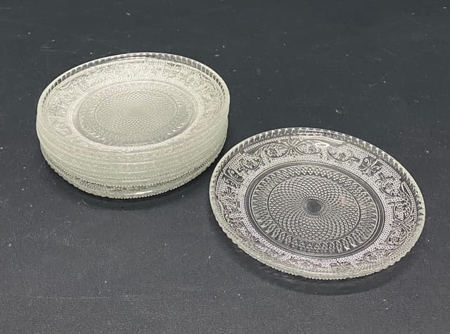 סט 6 צלוחיות זכוכית מעוטרות רטרו קונים בזול רק באתר היבואן