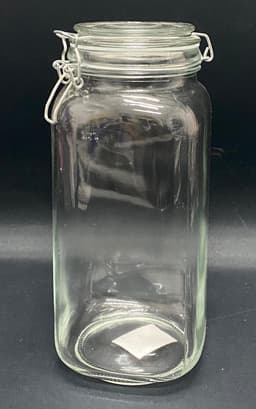 צנצנת זכוכית סגירה הרמטית 2000 מ"ל באתר אטרקציה מהיבואן לצרכן