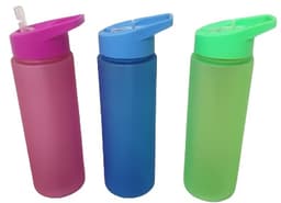 בקבוק שתייה 700 מ"ל במגוון צבעים עם פיה מתקפלת קונים רק באטרקציה מהיבואן לצרכן