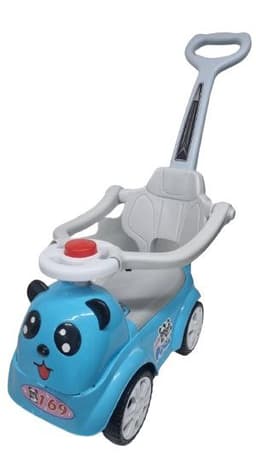 בימבה בצורת דובי עם מוט אחיזה בוורוד/כחול קונים רק באטרקציה מהיבואן לצרכן