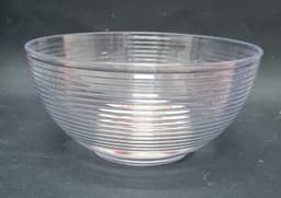 קערה פלסטיק עגולה שקופה 19.5X9 סמאטרקציה אונליין