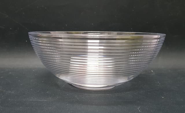 קערה פלסטיק עגולה שקופה 22.5 ס"מ קונים רק באטרקציה מהיבואן לצרכן