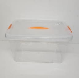 ארגז אחסון פלסטיק סגירת קליפסים עם ידיות 46X36 אתר אטרקציה