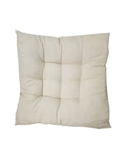 כרית בד למושב כיסא - קרם באתר אטרקציה אונליין