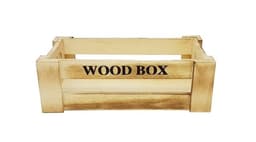 ארגז עץ מעוצב עץ 30*20 קונים רק באטרקציה מהיבואן לצרכן