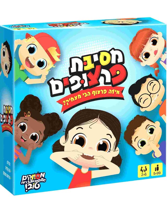 מסיבת פרצופים - משחק קלפים באתר אטרקציה מהיבואן לצרכן