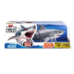 כריש לבן שוחה במים רובו אלייב ROBO ALIVE באתר אטרקציה מהיבואן לצרכן