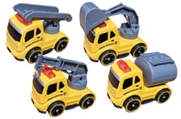 משחק משאיות עבודה צהובות קונים רק באתר אטרקציה מהיבואן