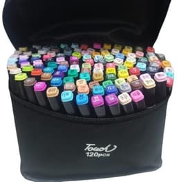 סט סקצ` 120 טושים מרקר דו צדדיים קונים רק באתר אטרקציה