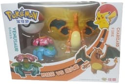 ערכת פוקימון זוגי צ`ריזרד + ונוזאור קונים רק באטרקציה