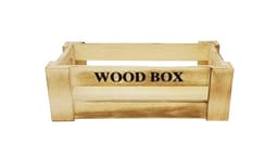 ארגז עץ מעוצב עץ 34*24 קונים רק באטרקציה מהיבואן לצרכן