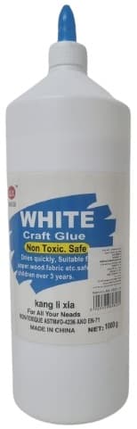 דבק פלסטיק נוזלי לבן בבקבוק - 1000 גרם קונים רק באטרקציה מהיבואן לצרכן