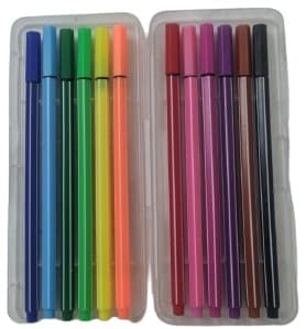 חבילה 12 עטים ראש לבד צבעוניים 0.4 קונים רק באטרקציה מהיבואן לצרכן