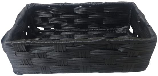 סלסלה שחורה שתי וערב קטנה קונים רק באטרקציה מהיבואן לצרכן