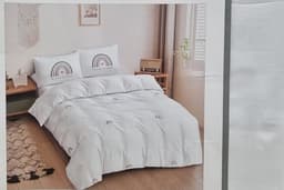 סט מצעים קומפלט מיטה וחצי 100% סאטן אלקמט באטרקציה