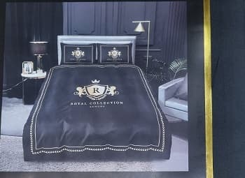 סט מצעים קומפלט זוגי 100% סאטן אלקמט אטרקציה