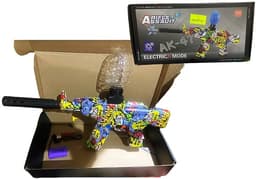 רובה מקלע אוטומטי לכדורי מים עם סוללות וחיבור usb באטרקציה