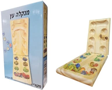 מנקלה מעץ 48 אבנים קונים רק באטרקציה מהיבואן לצרכן
