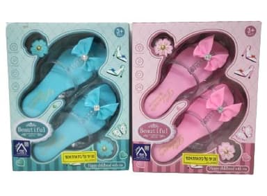 סט יופי נעל עקב אורות לילדות אתר אטרקציה אונליין