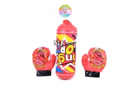 שק איגרוף + 2 כפפות 31.5X11.5 ס"מאטרקציה מהיבואן לצרכן