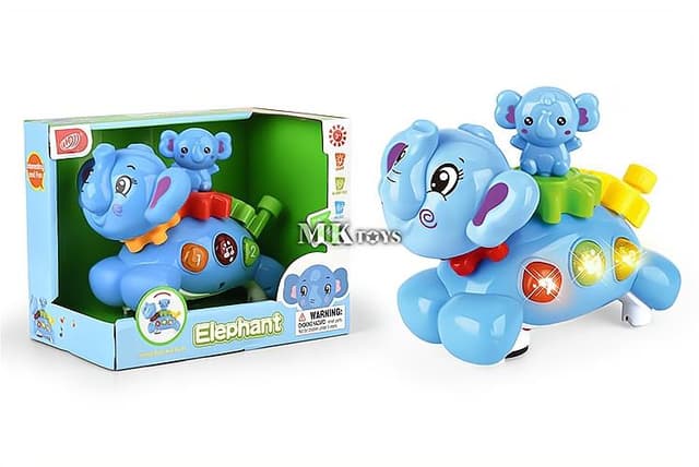 פילון מדליק אורות מנגן והולך גודל אריזה 22X17.5 ס"מאטרקציה