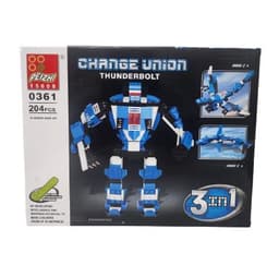 משחק הרכבה רובוט 204 חלקים 3 ב 1 דגם 0361 אטרקציה אונליין