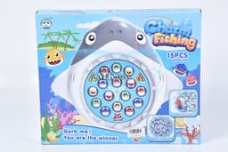 משחק דגים צורת כריש גודל אריזה 23.5X23 ס"מאתר אטרקציה