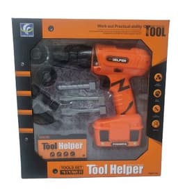 מברגה חשמלית עם ראשים מתחלפים גודל מארז 27.5X25 ס"מאטרקציה אונליין