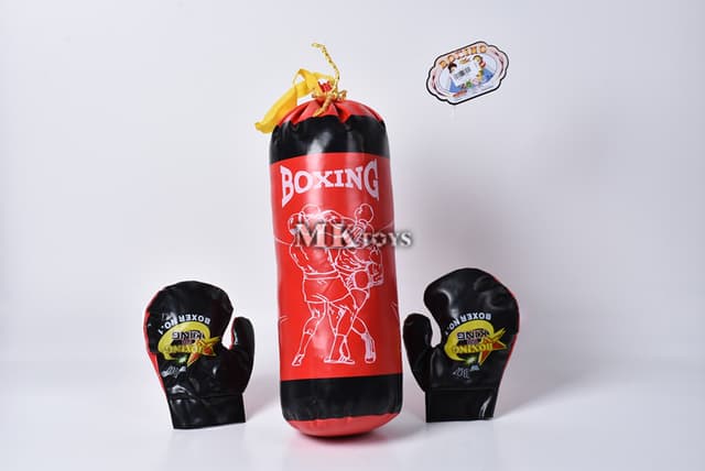 שק איגרוף + 2 כפפות 42 ס"מאטרקציה מהיבואן לצרכן