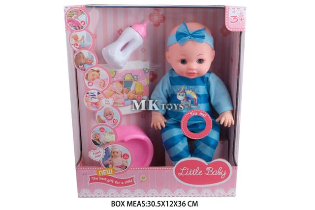 בובת תינוק מדברת צוחקת בוכה שותה ועושה פיפי באתר אטרקציה