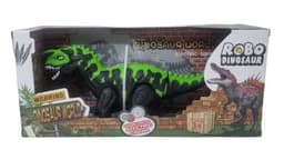 דינוזאור הולך ומדליק אורות באתר אטרקציה אונליין