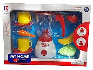 בלנדר אורות וצלילים בתוספת פירות וכלי אוכלאטרקציה אונליין