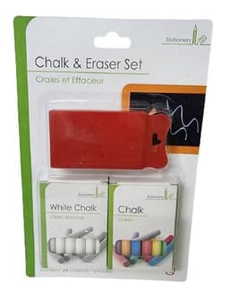 סט גירים צבעוניים ולבנים עם מחק קונים רק באטרקציה מהיבואן לצרכן