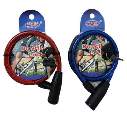 מנעול כבל נחושת עם מפתח 65X100 ס"מ קונים רק באטרקציה מהיבואן לצרכן