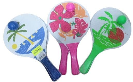 זוג מטקות לים במבחר צבעים קונים רק באטרקציה מהיבואן לצרכן