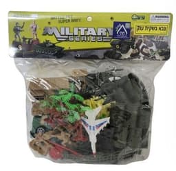 סט צבאי חיילים כלי תחבורה צבאיים בשקיתאטרקציה מהיבואן לצרכן