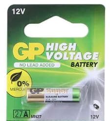 סוללת אלקליין 18mA 12V 27A לשלט באתר אטרקציה מהיבואן לצרכן
