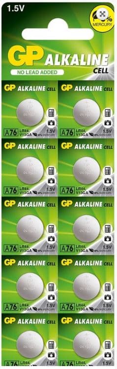 10 סוללות אלקליין 110mA באטרקציה אונליין מהיבואן לצרכן