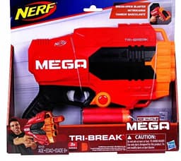 רובה יורה חיצים נרף MEGA TRI - BREAKאטרקציה אונליין
