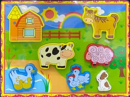 פאזל תלת מימד- חיות חוה קונים רק באטרקציה מהיבואן לצרכן