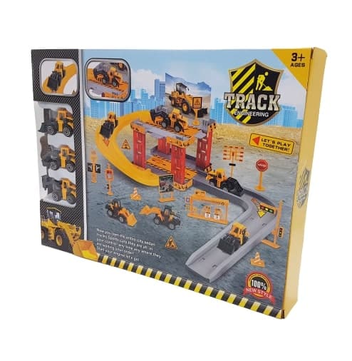 חניון טרקטורים דו מפלסי - 27 חלקים קונים רק באטרקציה מהיבואן לצרכן