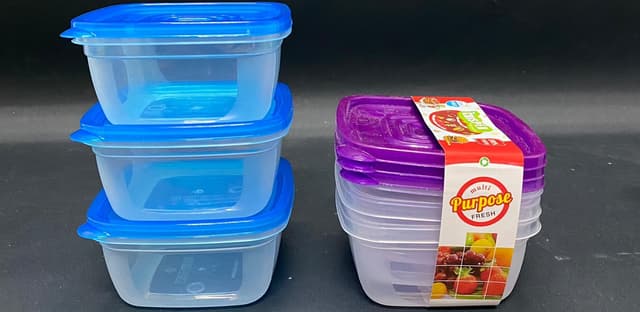 סט 3 קופסאות מרובע - 500 מ"ל כל אחת קונים רק באטרקציה מהיבואן לצרכן