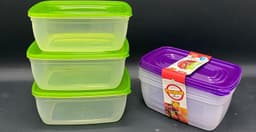 סט 3 קופסאות מלבן - 750 מ"ל כל אחת קונים רק באטרקציה מהיבואן לצרכן