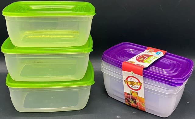 סט 3 קופסאות מלבן - 3500 מ"ל כל אחת קונים רק באטרקציה מהיבואן לצרכן