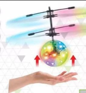 מסוק כדור כף יד מעופף מדליק אורות קונים רק באטרקציה מהיבואן לצרכן